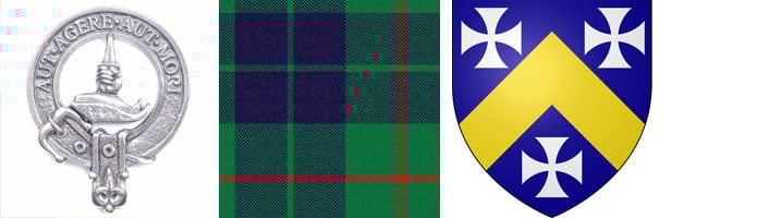 Clan Barclay Crest, Tartan and Coat of Arms