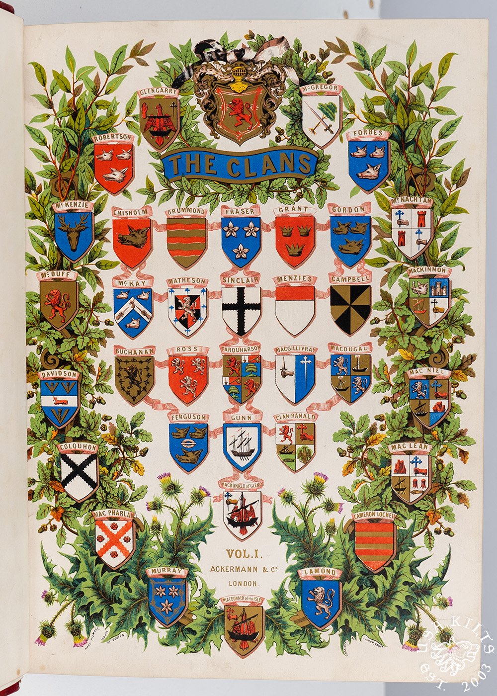 RR McIan Clan Coats of Arms & Crests