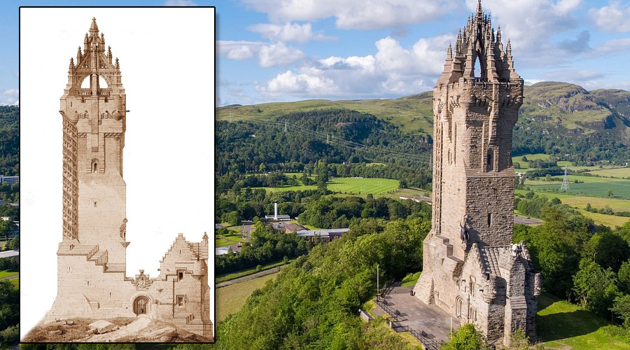 The Wallace tower is peak Victorian romanticism, yet also a fitting memorial to a great hero