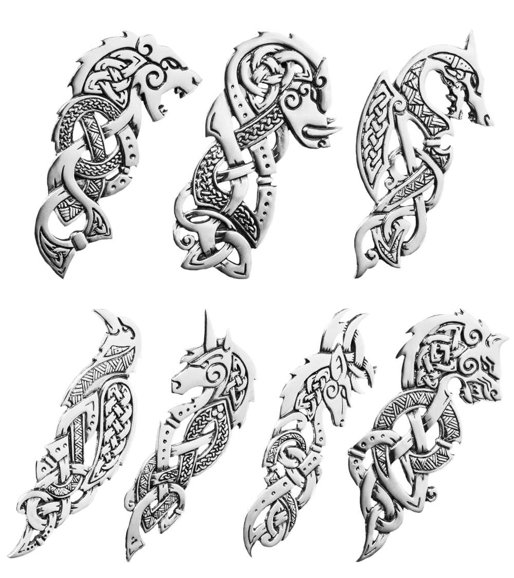 USA Kilts exclusive Zoomorphic Kilt Pin Collection