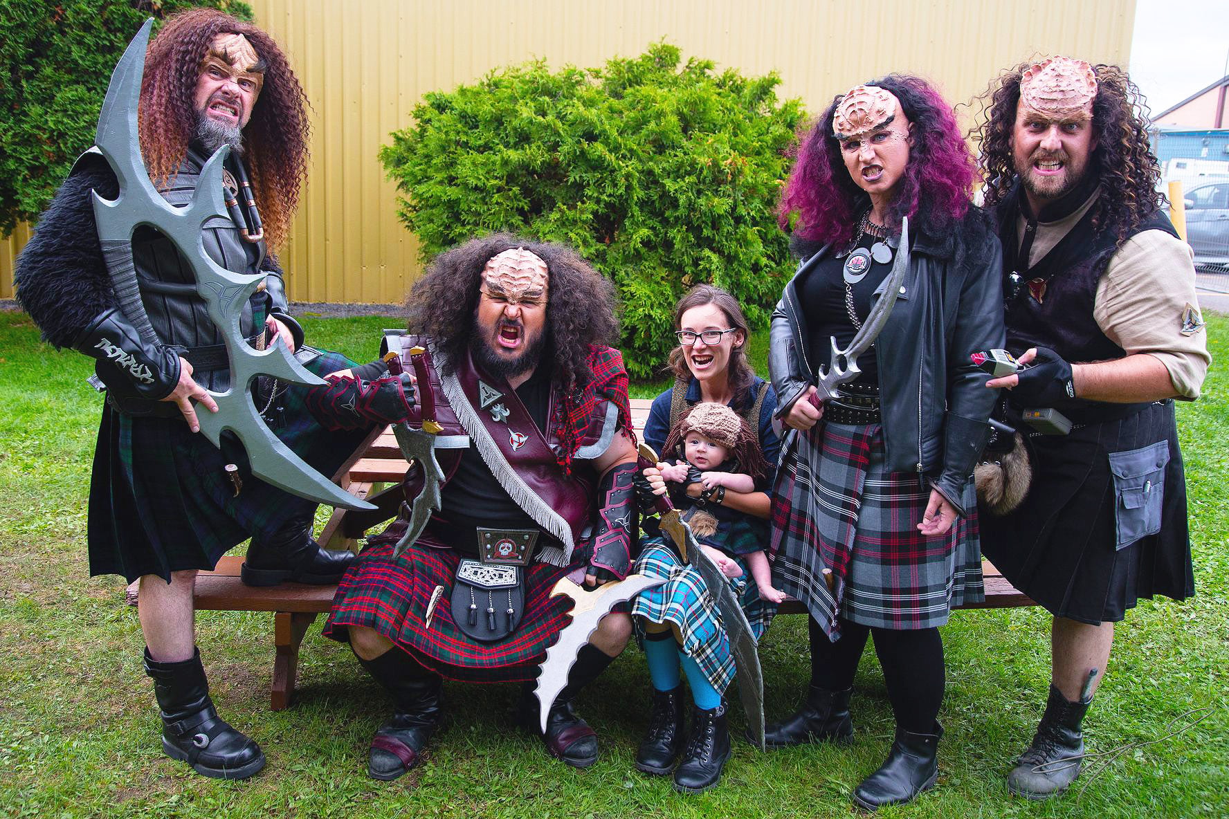 Kilted Klingons!