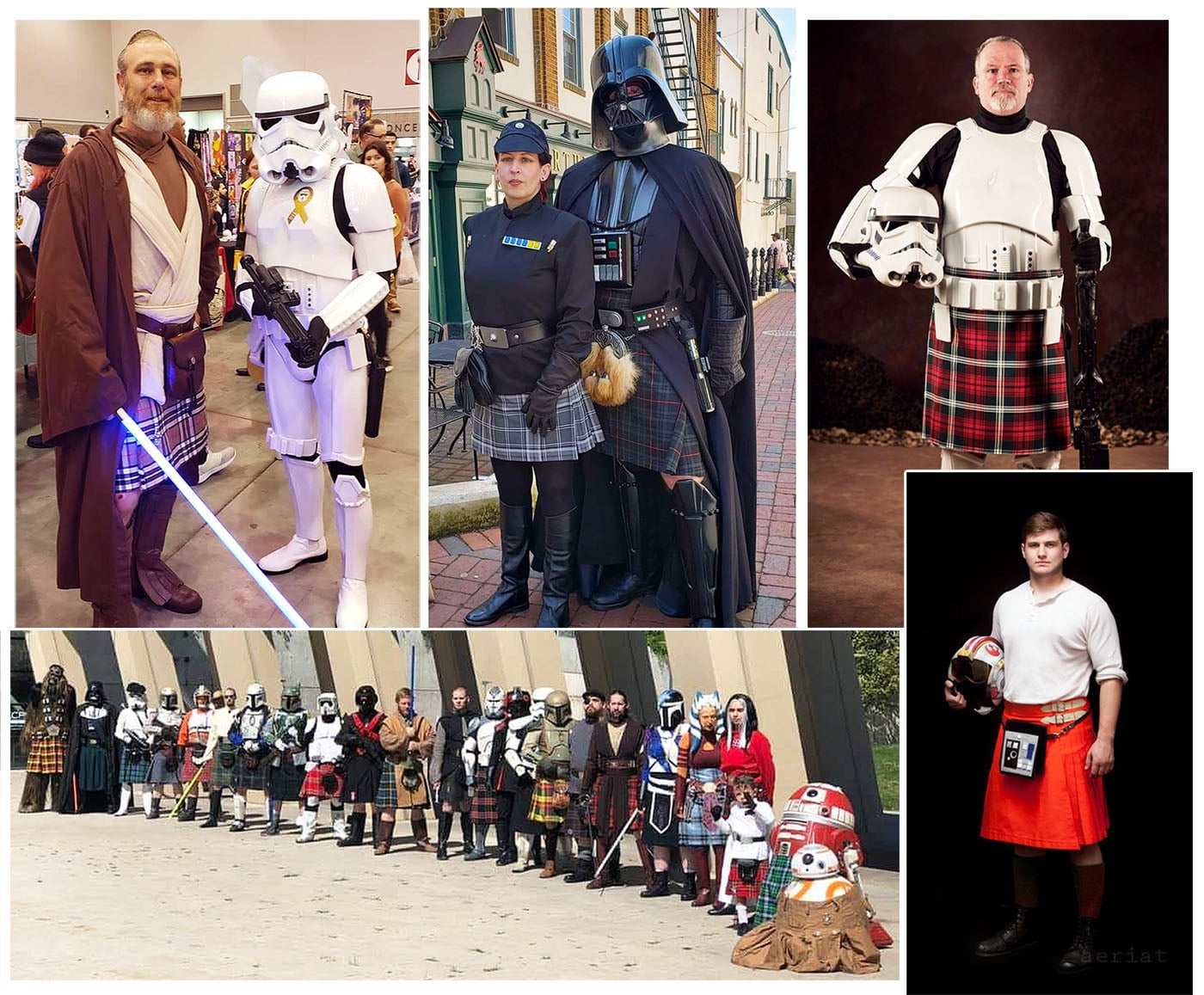 Kilted Star Wars Cosplay Ideas