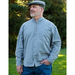 Grey Grandfather Grandad Shirt | Pirate Shirt | USA Kilts
