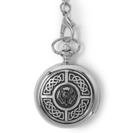 Knotwork Thistle Pocket Watch Pocket Watches USA Kilts