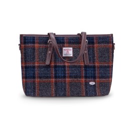 Spey Harris Tweed Tote Bag - Gloaming (127) | USA Kilts