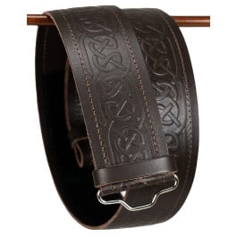 Okie Dokie Embossed Brown Belt Brown/Black w/Aztec  main image 2