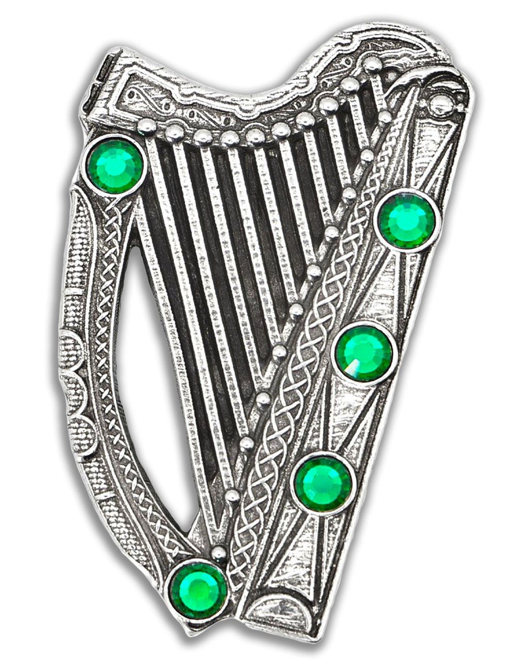 Brian Boru Harp Kilt Pin
