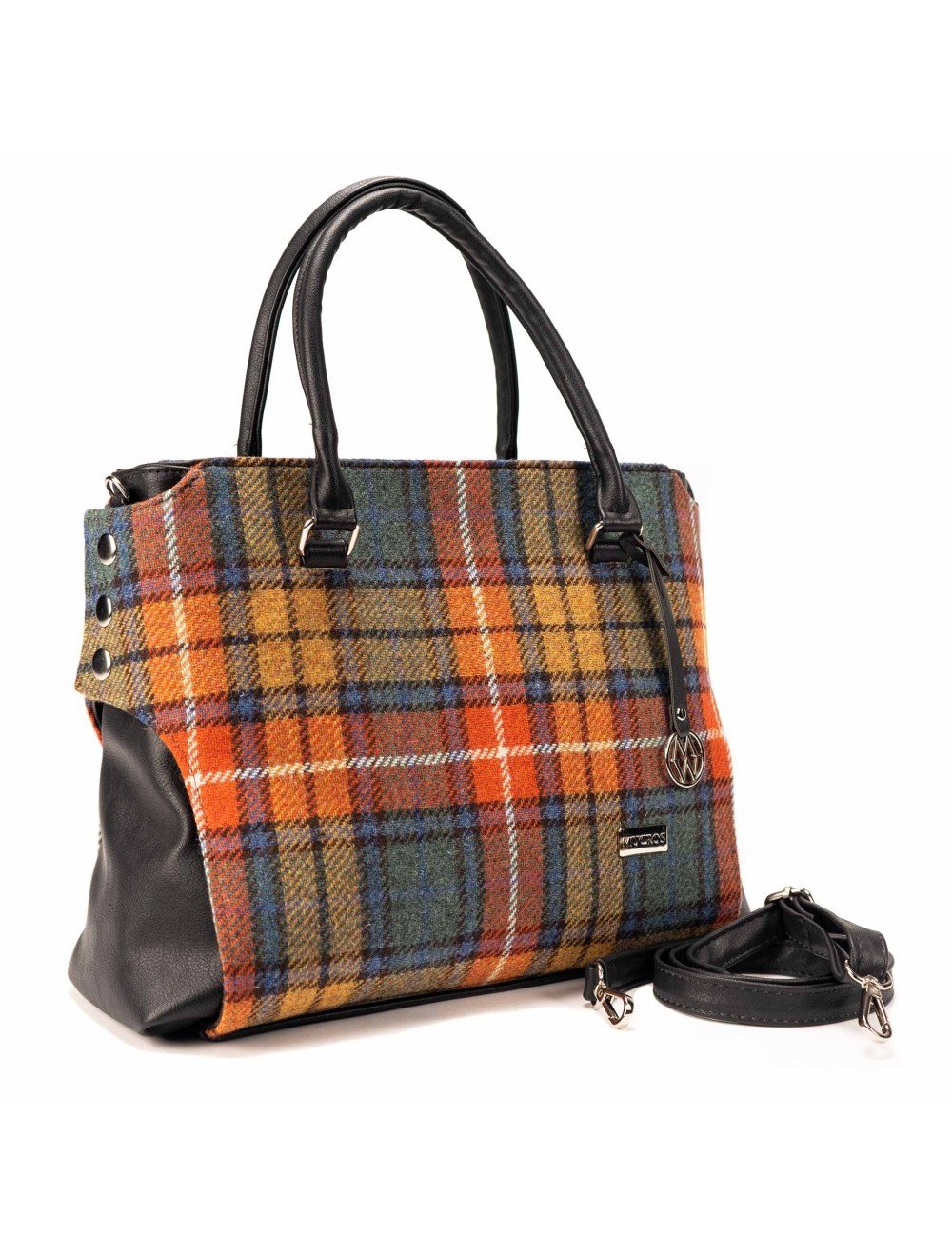 New look tartan bag outlet