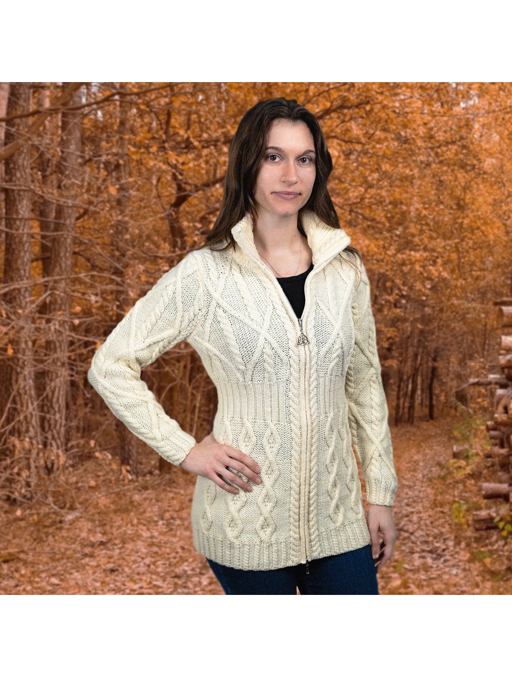 Full zip pullover sale