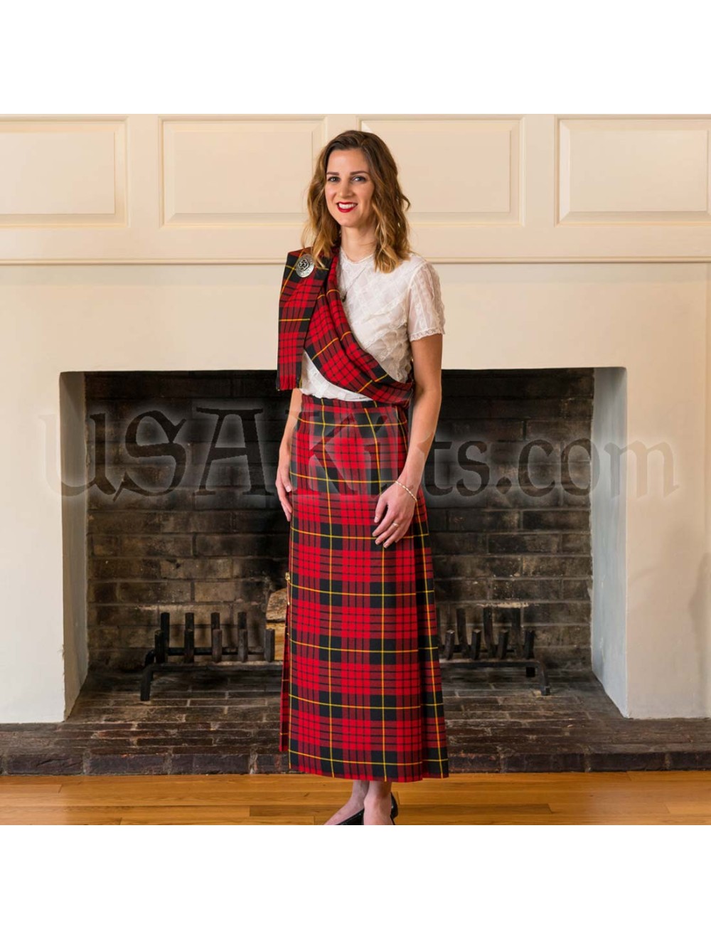 Hostess Skirt Women s Ankle Length Tartan Kilts USA Kilts