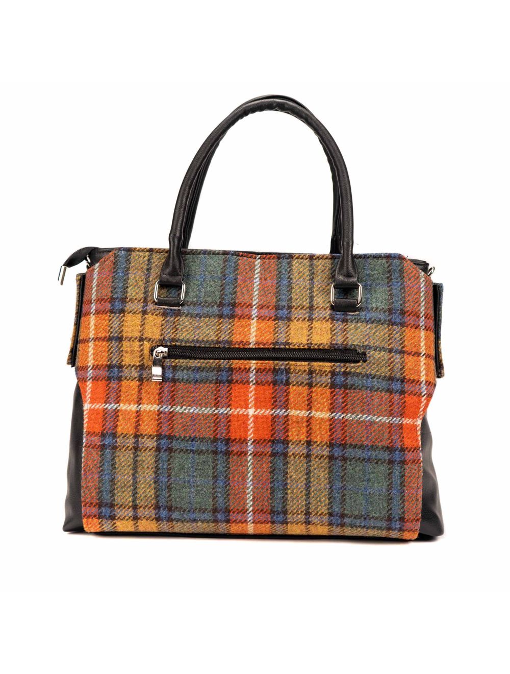Coach Signature C Tartan Plaid Handbag | Handbag, Tartan plaid, Blue tartan