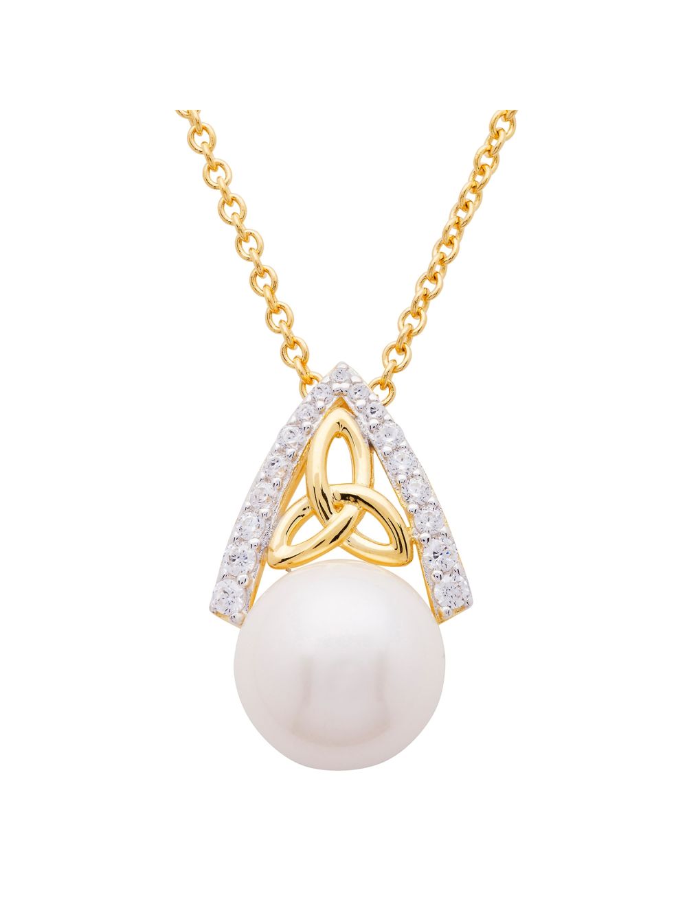 Buy Ornate Jewels 92.5 Sterling Silver Pearl Pendant with Chain Online At  Best Price @ Tata CLiQ