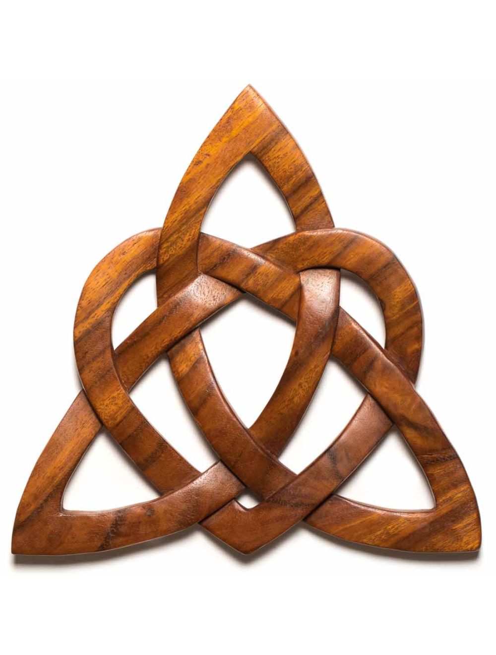 Mahogany wooden Love Knot