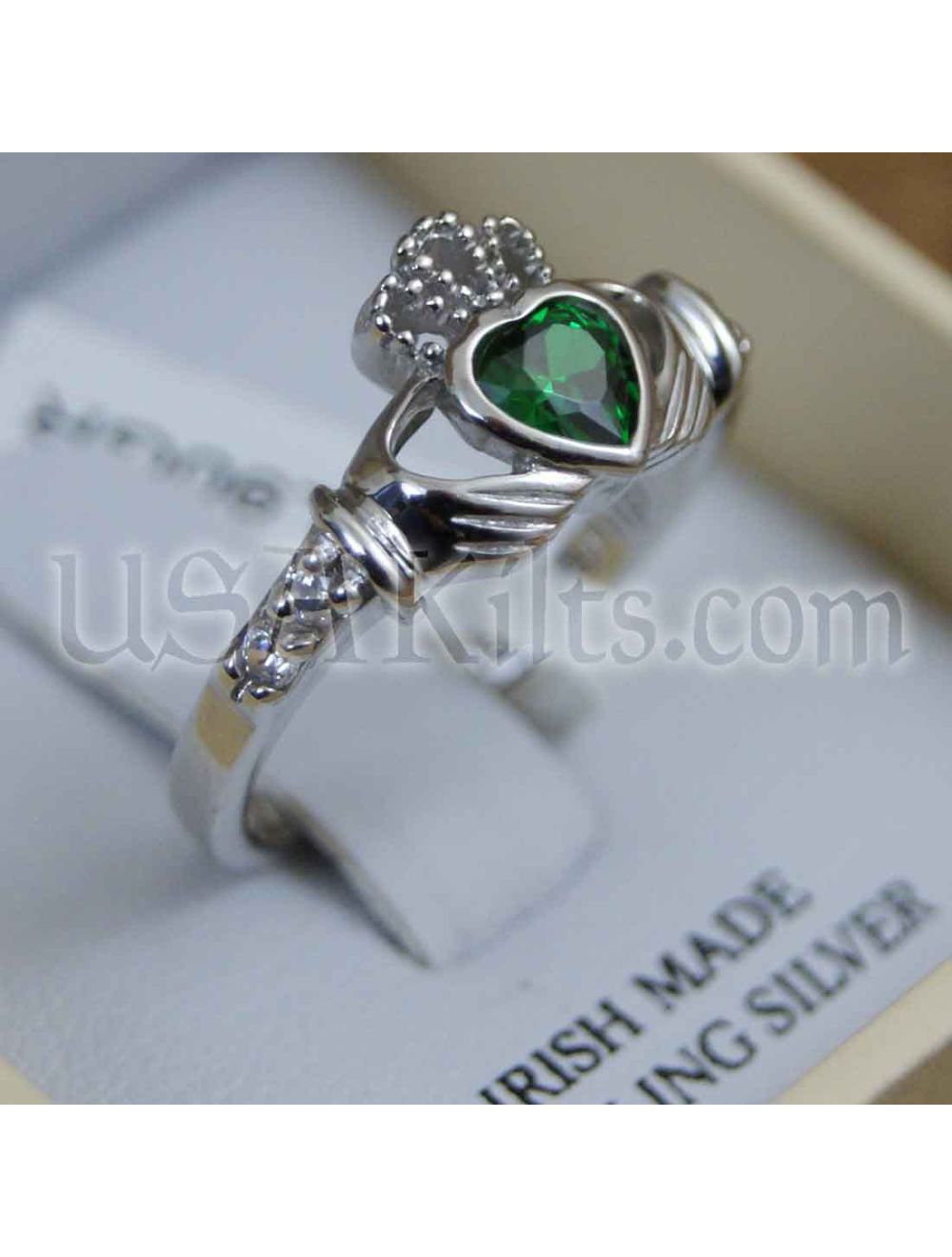 Sterling Silver Women's Irish / Celtic Heart Claddagh Ring — Renegade  Jewelry