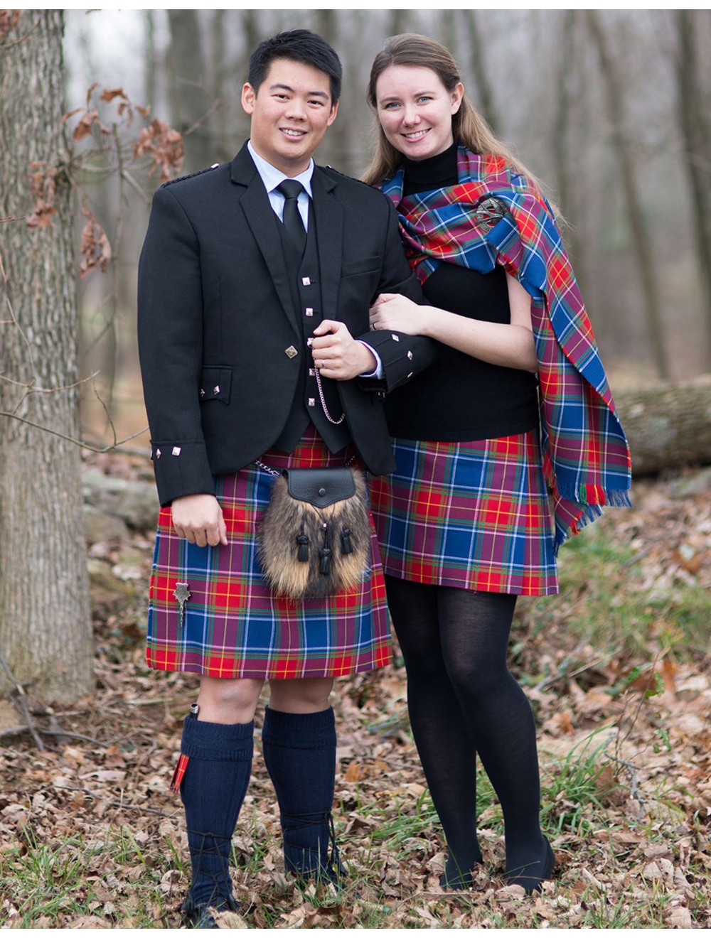 Custom Woven Tartan Kilt Kilts for Men USA Kilts