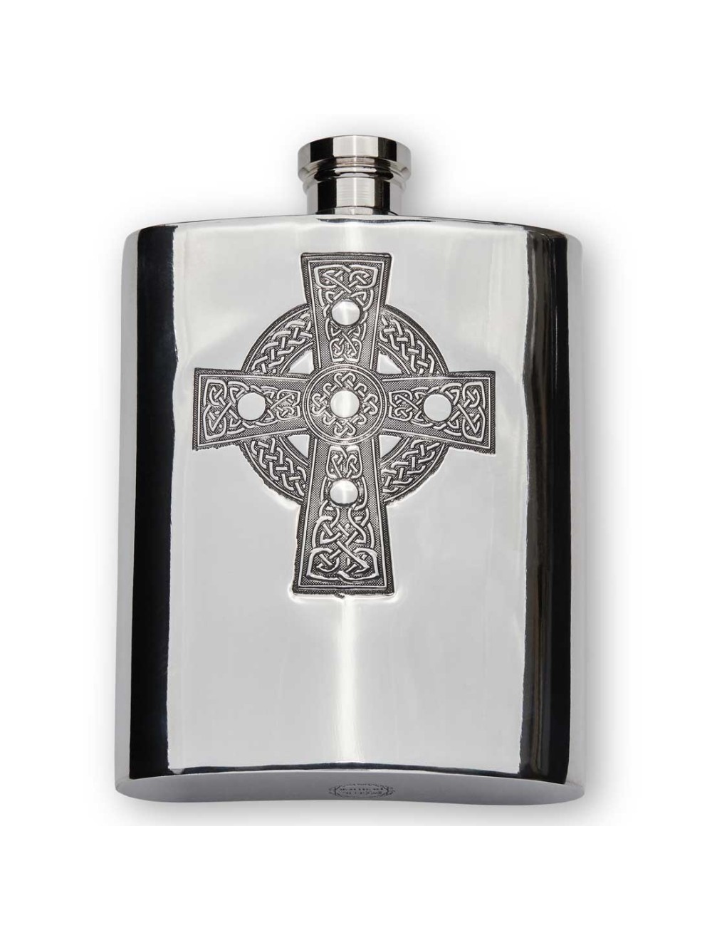 Celtic Cross Flask | Pewter Flask | USA Kilts | USA Kilts