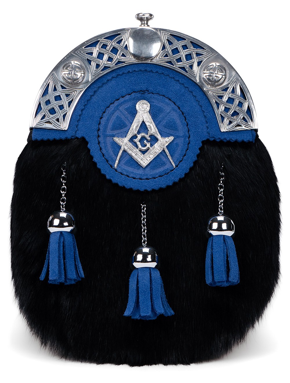 Blue Masonic Dress Sporran Blue Masonic Dress Sporran