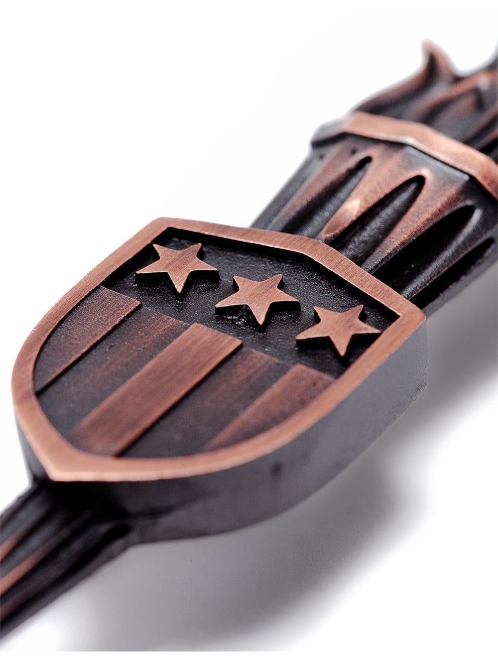 Torch of liberty kilt pin bronze | USA Kilts