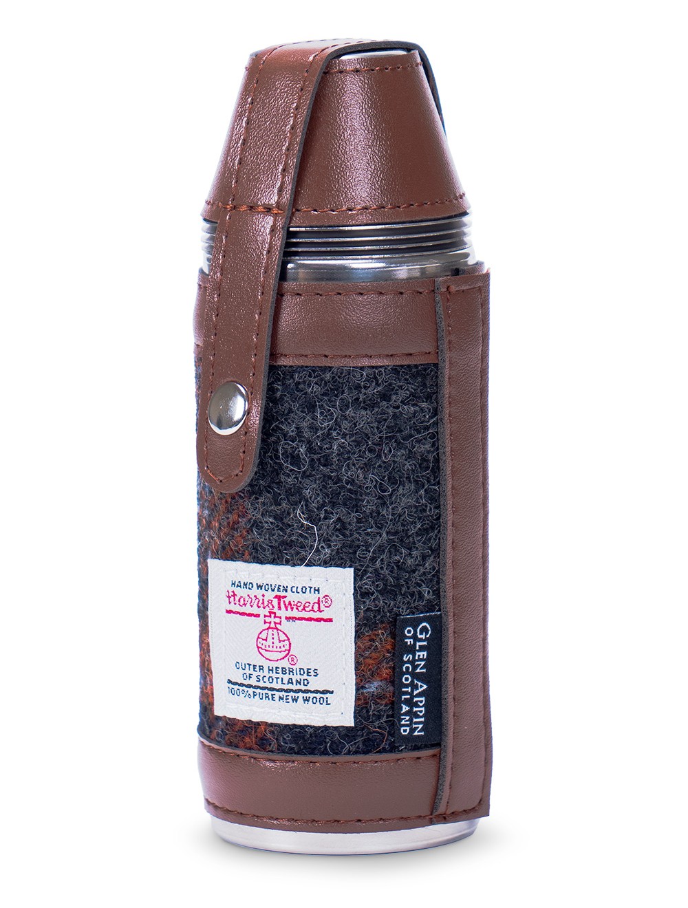 Tweed Hunting Flask - Gloaming (127) | USA Kilts