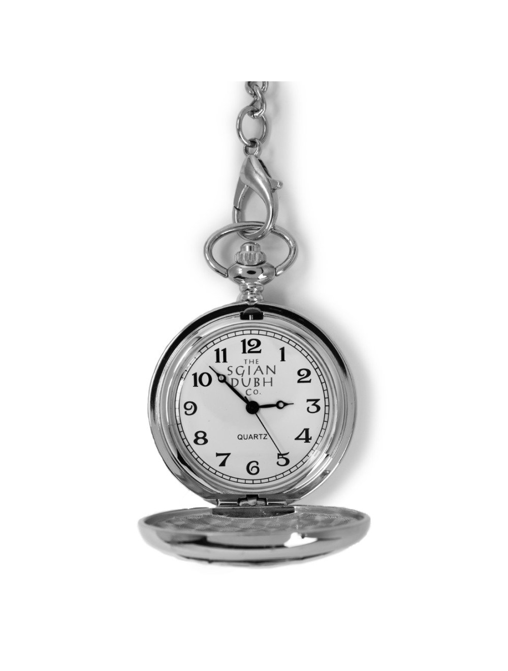 Shamrock Celtic Pocket Watch 100% Pewter USA Kilts