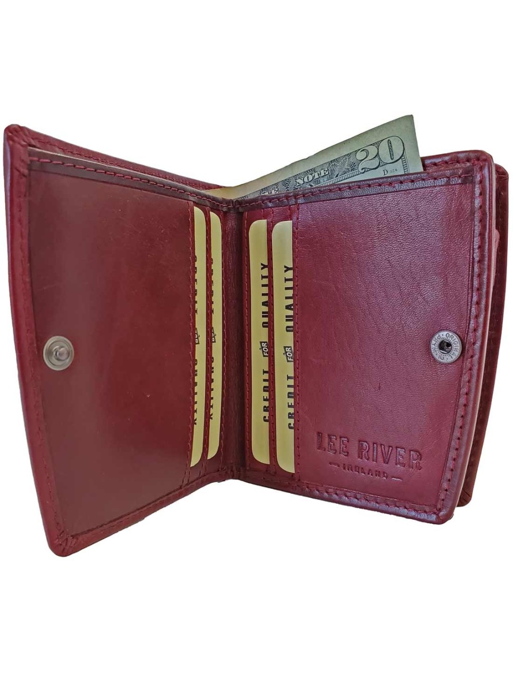 Caitlin Ladies Wallet - Red | USA Kilts