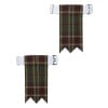 Flashes Per Calzino Da Kilt Uomo &ndash; Tartan Black Stewart &ndash; HM &ndash; Unisex