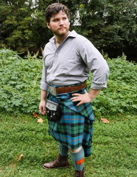 Light Weight, Stain Resistant Poly Viscose Great Kilt from USA Kilts