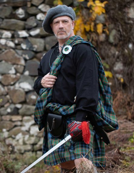 Genuine Scottish Clan Tartan Great Kilt