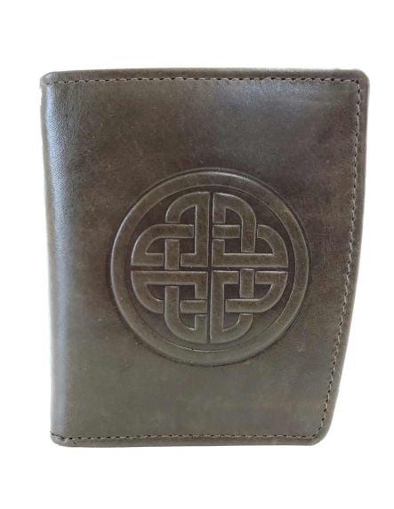 Ladies Caitlin Wallet in Green Leather
