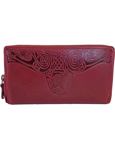 Roisin Wallet in Red