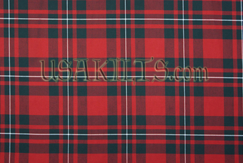 MacGregor Tartan Material and Fabric Swatches