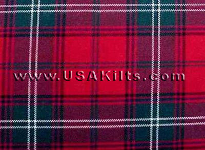 Seton Modern Seton Red Modern | 11 oz. Wool | USA Kilts