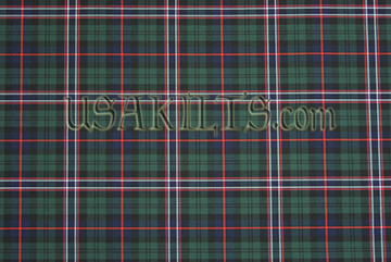 Anyone with pride in their heritage can wear the Scottish National tartan