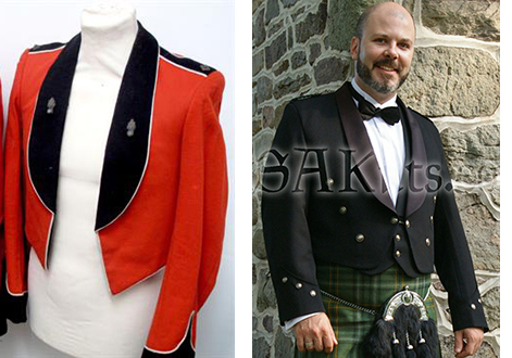 The elegant Brian Boru jacket and vest gives Irish men a dashing formal kilt outfit